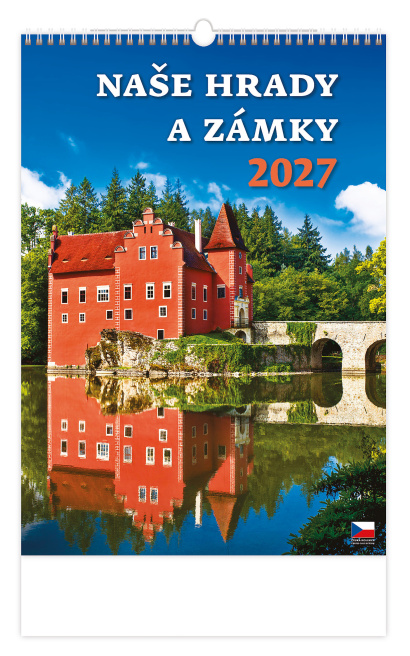 Naše hrady a zámky 31,5 x 45 cm
