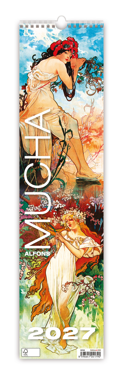 Alfons Mucha 12 x48 cm