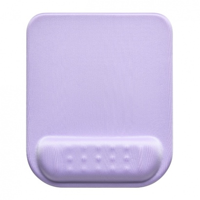 Podložka pod myš s polštářkem z paměťové pěny Pastel Edition fialová