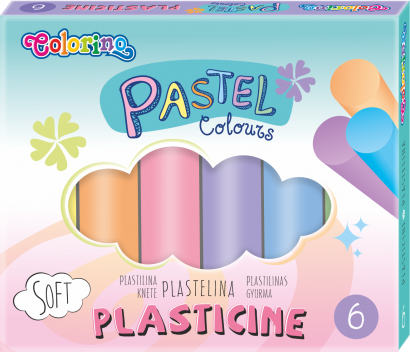 Colorino modelovací hmota pastel 6  barev