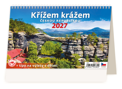 Stolní kalendář - Křížem krážem Českou republikou