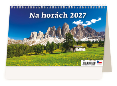 Stolní kalendář - Na horách