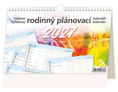 Týdenní rodinný plánovací kalendář
