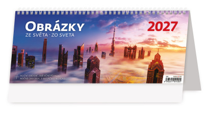 Plánovací kalendář Obrázky ze světa Plánovací kalendář Obrázky ze světa