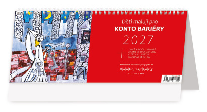 Děti malují pro Konto Bariéry