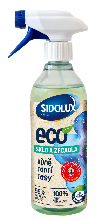Sidolux Eco Okna a zrcadla 500 ml