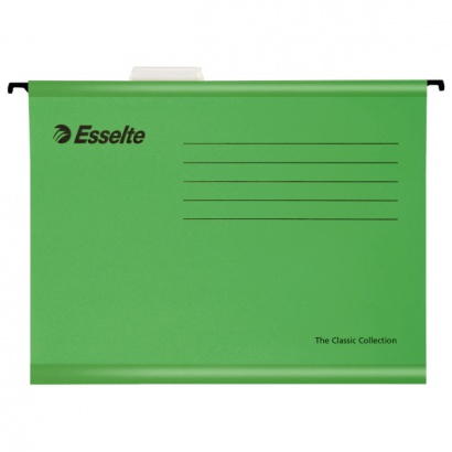 Závěsné desky Esselte Classic Collection zelené