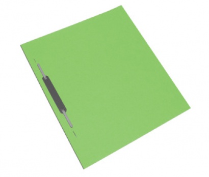 Rychlovazač kartonový obyčejný A4  zelený 100 ks